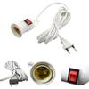 2.5M/4M E27 Hanging Indoor Plants Light Holder Garden Lampholder with Cable EU Plug