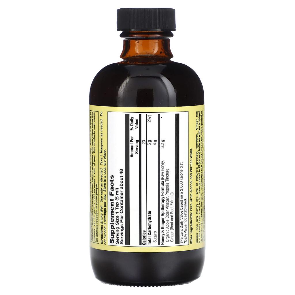 Honey Gardens Имбирный сироп, 240 мл (8 жидких унций)