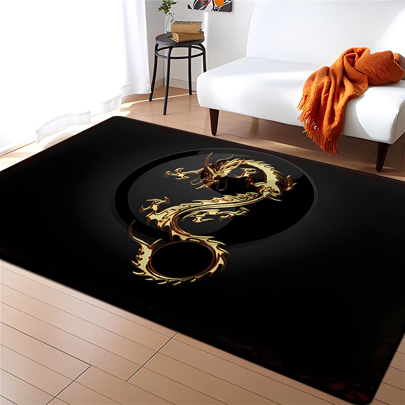 Современный китайский тай-чи багуа Инь Ян коврик для гостиной ковер для детей игровой домашний деко напольный коврик коврики для стульев для киберспорта