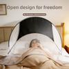 Folding Face Head Mosquito Net High-Density Mesh Face Mosquito Protection Cover  Office