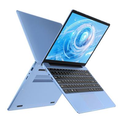 NOTODD Ноутбук Windows 11 - Портативный ПК 14'' FHD - ОЗУ 6 ГБ Хранилище 256 ГБ SSD - Celeron N4020 - HDMI - С мышью - Синий