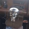 Ручка автомобиля Череп Череп Солдат Ручка переключения передач Ручка переключения передач Ручка переключения передач Ручка переключения передач из сплава для ручного и автоматического автомобиля