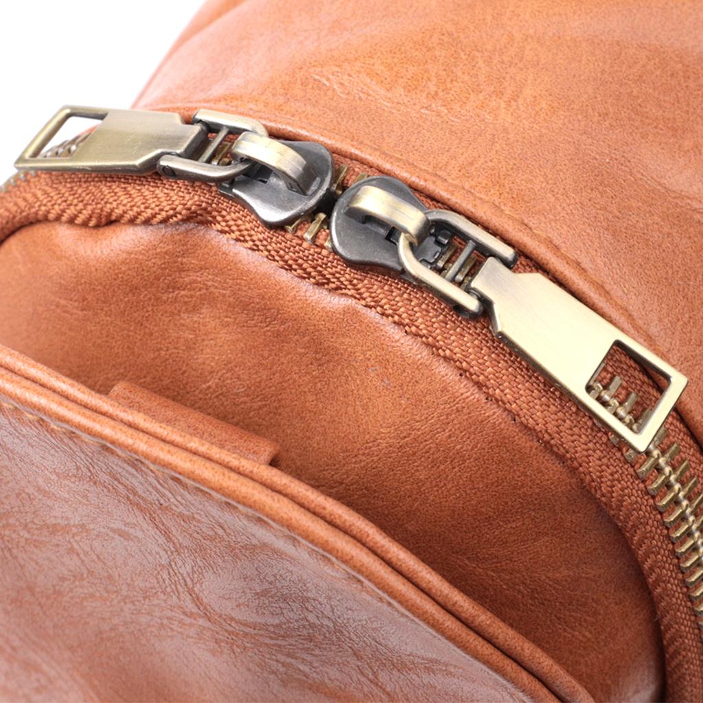 Interesting Shoulder Bag In a Fashionable Color Made of Eco-leather VINTAGE Bag 22793 Red