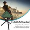 Outdoor Folding Stool Portable Lightweight Collapsible Picnic Hunting Fishing Camping Backpacking Adults 3-Legged Tripod Chair