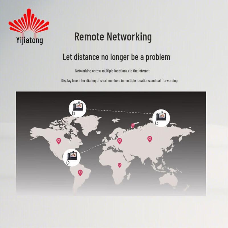 Система IP-АТС Yijiatong IPPBX100-2FXO (Китайская версия)