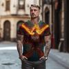 Мужская футболка с круглым вырезом Камерун Круглый вырез 3D-печать Высококачественная футболка Летняя с круглым вырезом Мужская Женская Повседневная