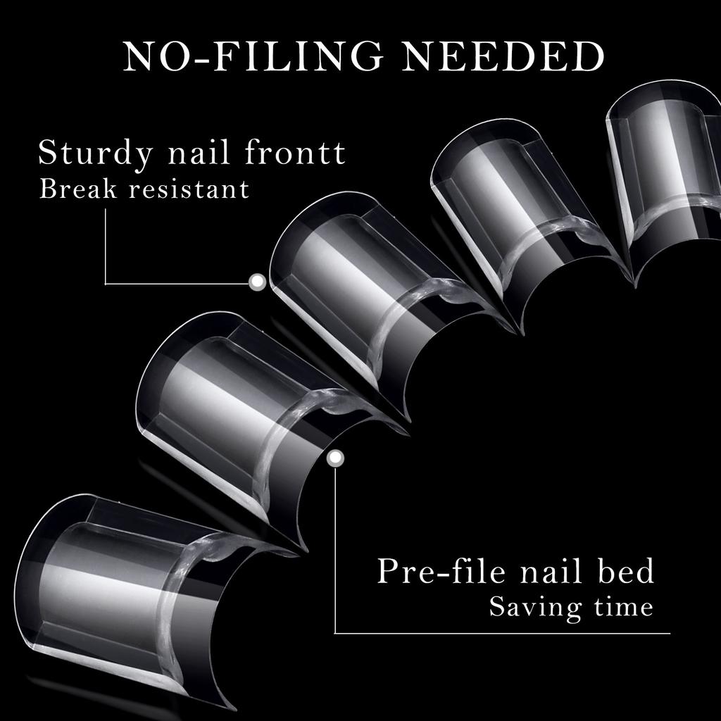 Накладные ногти с водяным заполнением Наклейки для дизайна ногтей Накладные ногти Накладные ногти с водяным заполнением Наклейки для полых накладных ногтей Наклейки для полых ногтей 100 шт