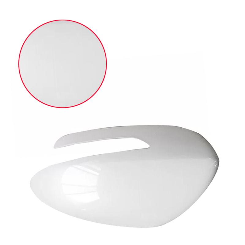 2 шт. Белые накладки на зеркала заднего вида для боковых дверей автомобиля, замена колпачков для Kia Sportage KX5 2016 2017 2018 с типом лампы