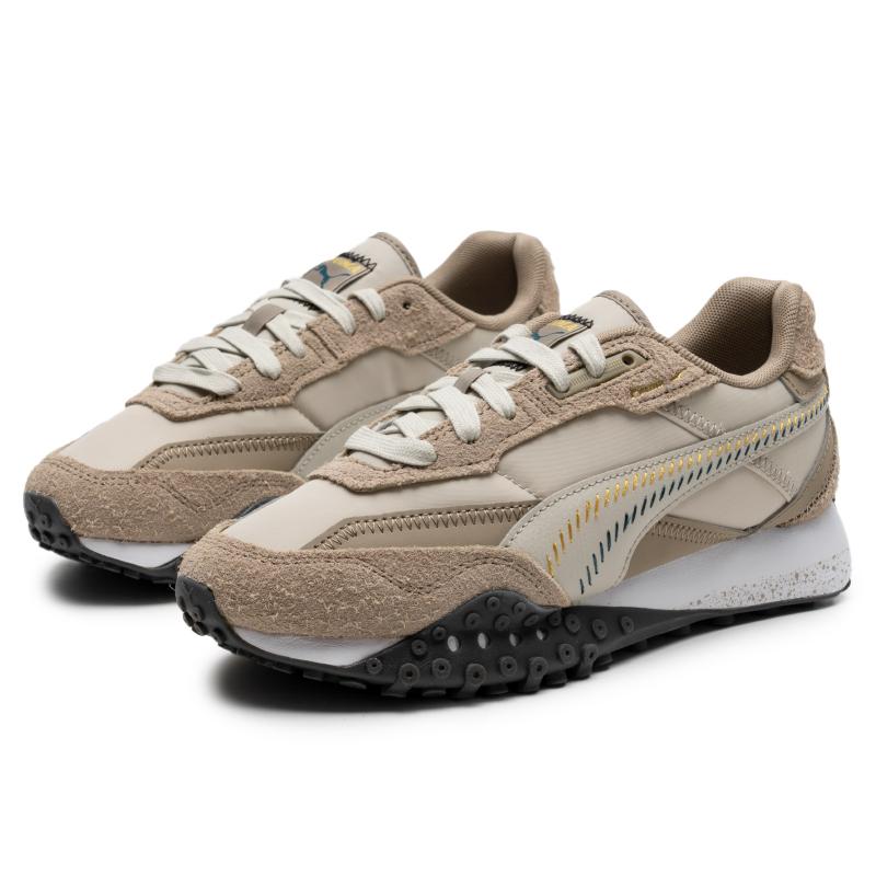Puma Blacktop Rider Premium Athletics Хаки Бежевый Унисекс Кроссовки Загар 398196-02