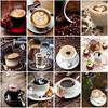 5D DIY Scenery Diamond Painting Coffee Full Drill Round Landscape Cross Stitch Diamond Mosaic Kitchen Wall Decoration