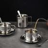 Stainless Steel Tea Cup Double Wall Espresso Cup Portable Coffee Cup Set  Gift Idea