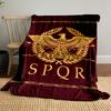 Roman Eagle SPQR Blanket bedroom Blanket for Livingroom Couch lunch break Soft Cozy throw for Friend's festival Gift