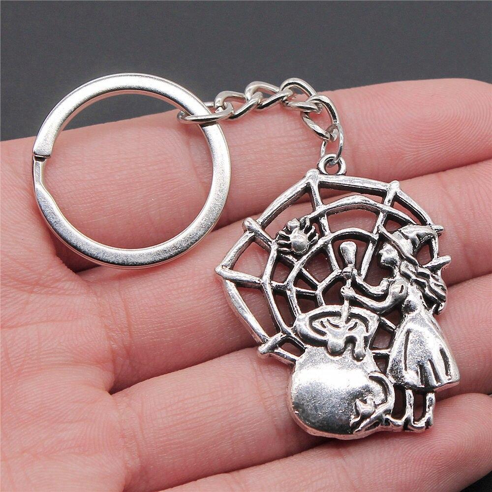 Брелки с летучей мышью-пауком, аксессуары для ключей своими руками из металла