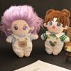 1 set Outfit 20cm Cotton Doll Clothes Striped T-shirt Plush Doll Clothes  Doll Accessories