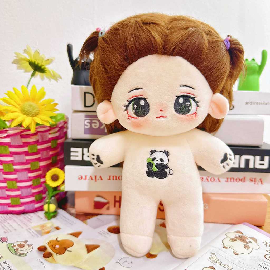 Cotton Stuffed Doll With Removable Clothes For Kids And Adults Collectible Plush Toy Gift