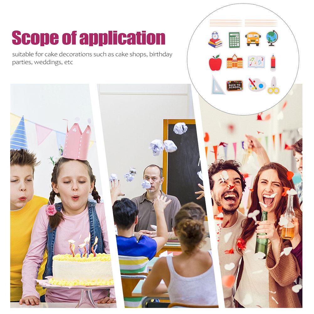 Премиальные палочки для торта, креативный топпер, украшения для первого дня в школе, приветственные украшения