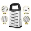 Stainless Steel 4-Sided Multi-function Grater & Slicer Set