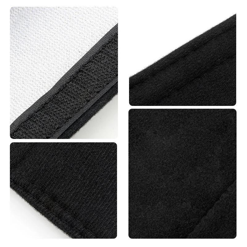 2Pcs/Set Car Styling Seat Belt Pad For Mitsubishi Lancer Asx Outlander Pajero l200 Galant Seat belt Cover Car Accessories
