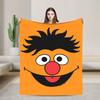 Pink Characters Sesames Streets Cartoon Warm Blanket  Picnic Plush Throw Blanket Fashion Flannel Bedspread Sofa Bed Cover