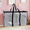 Closet Sorter Storage Bag; Waterproof Built, Large Capacity, and Transparent Design