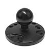 Drill Base 25mm 1" Ball Hole Pattern Metal Construction Rubber Coating Mounts Durability and Reliability Handlebar Mount