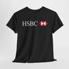 Смешная футболка с логотипом HSBC Bank финансовых услуг S - 5XL Америка США