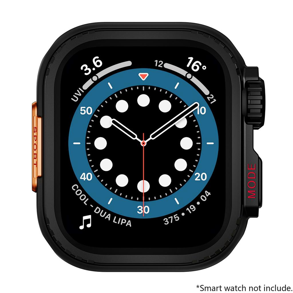 Металлический бампер-чехол для Apple Watch 45 мм 44 мм Защитная рамка-крышка для iWatch Серии 11 10 9 8 7 6 5 4 SE Превратить в Ultra 2 49 мм