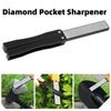 New Double Sided Folded Pocket Sharpener Practical Fan Shaped Household Diamond Knife Sharpener Kitchen Tool