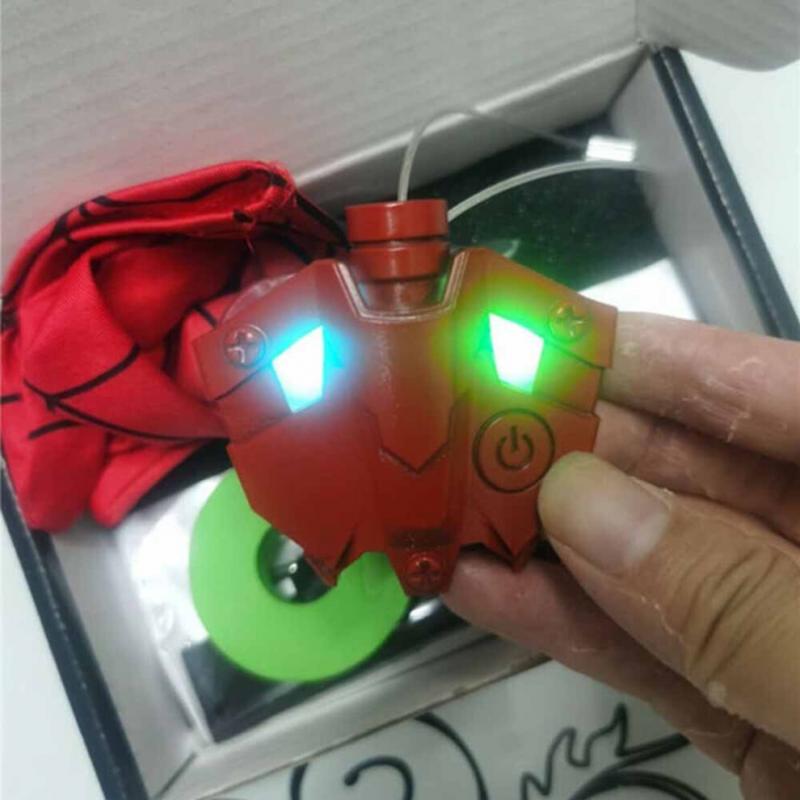 Улучшенный Ручной Работы Удивительный 2 Человек-паук Магнитный Светодиодный Веб-шутер Косплей Реквизит Игрушки