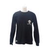 S Long-sleeved T-shirt Black Cotton Mens