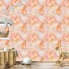 Cream and peach ink wallpaper for living room and bedroom 50x1000