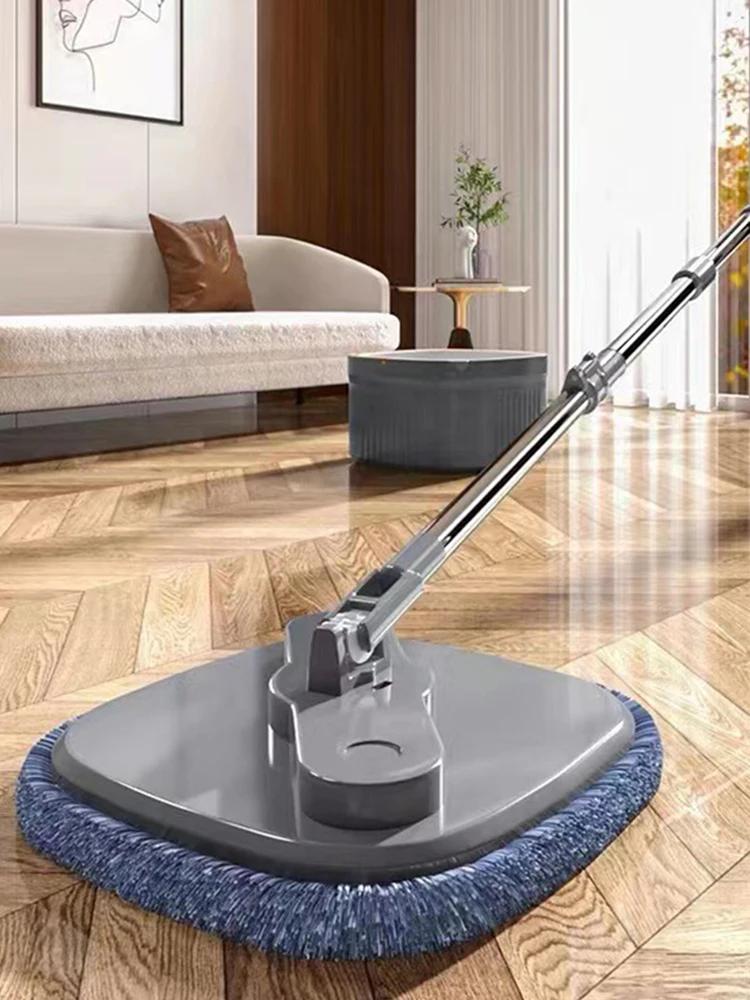Lazy Floor Floating Mop Water Separation 360 Rotating Spin Mop Microfiber Sewage Separation Mop Self-Cleaning Free Hand Wash