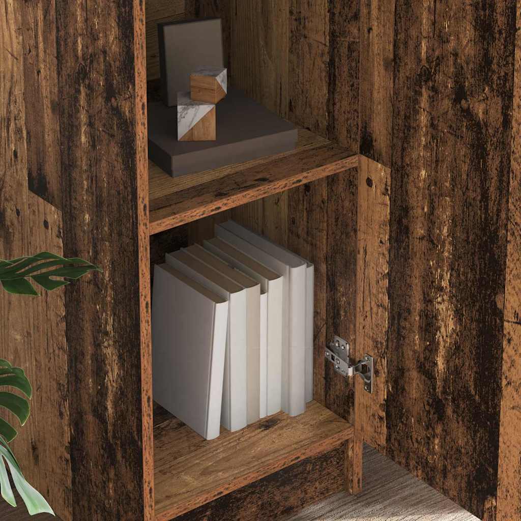 Highboard Reclaimed Wood 35 x 39 x 168 cm