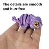 Yousheng 3D Printed Lizard Figurine Movable Joints Mini Cabrite Figure Articulated Animal Model Toy Home Office Bookshelf Desktop Decoration Ornament