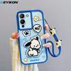 KEYSION Shockproof Case for Infinix Note 12 G96 with Lanyard Silicone Cute 3D Cartoon Doll Phone Cover for Infinix Note 12 G96