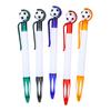 5 Pcs Soccer Rollerball Pens 0.5mm Black Ink Retractable Ballpoint Pens Football Gel Ink Pens for Sports Party Favors Kids Birthday Gifts