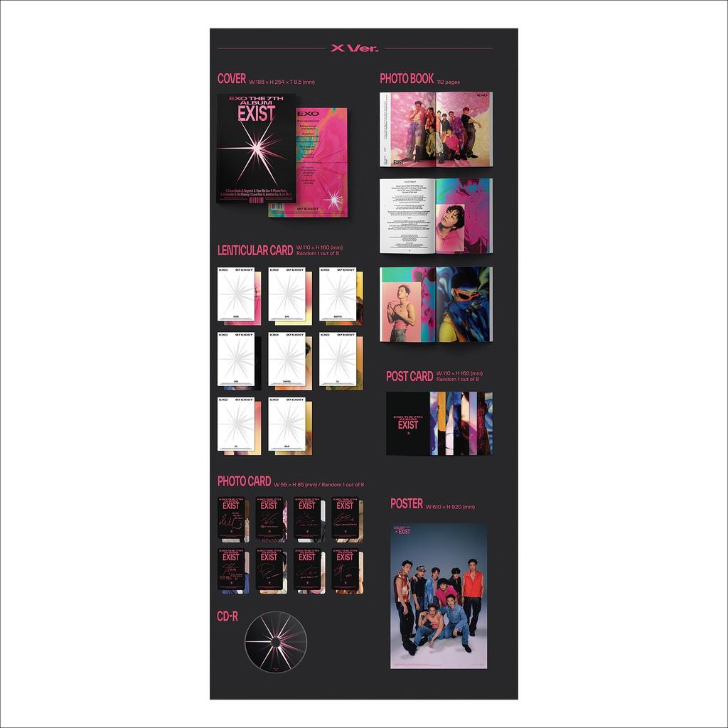 EXO EXIST Фотобук Вер.