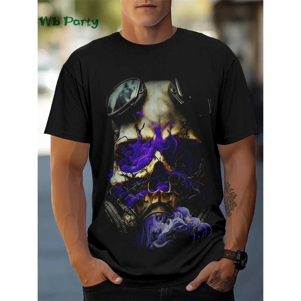 Майка с эластичной талией для мужчин, готические майки для гимнастики, майки для манги, майки