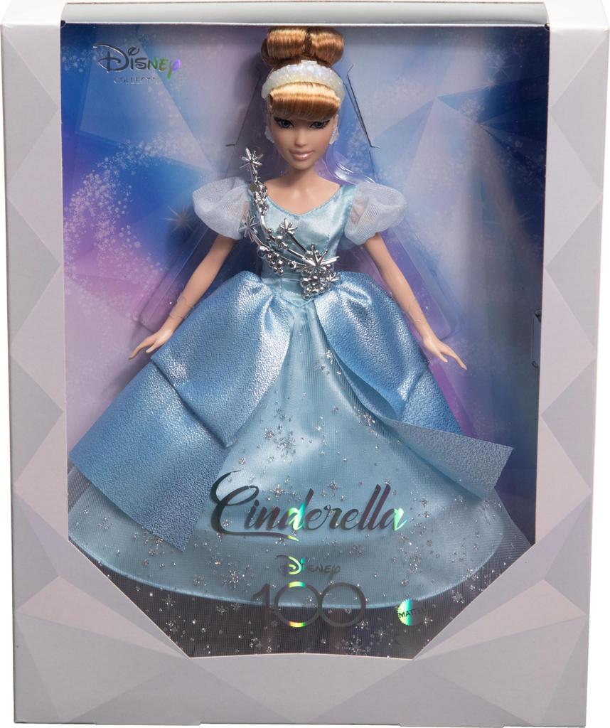 Mattel Princess Cinderella Platinum 100th Anniversary Years Old and HLX60 Disney/Disney [Doll/Dress-up Doll] [Disney Celebration] [6 Up]