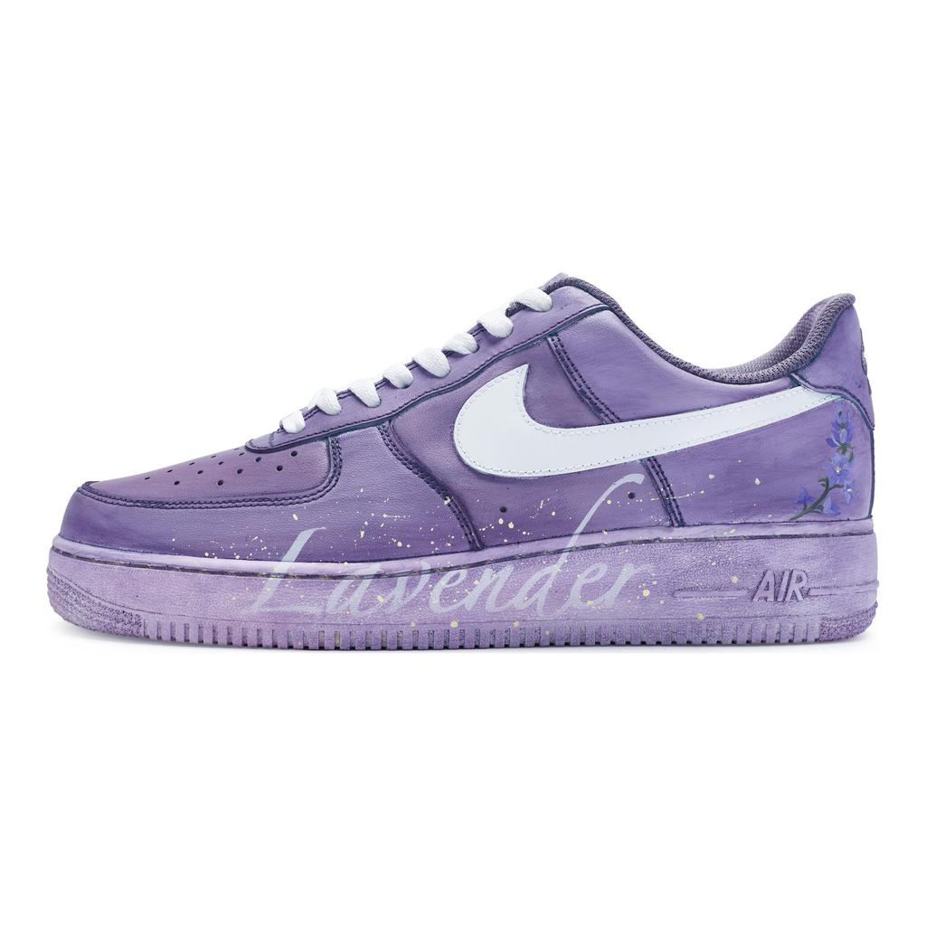 Nike Air Force 1 Low 811 Производство, Лавандовые Низкие Кроссовки для Скейтборда, Размеры для Девочек (GS), Бело-Фиолетовые DH2920-111(Команда80-)