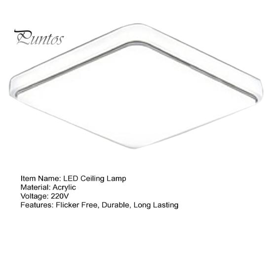 Светодиодный потолочный светильник, высокая яркость, без мерцания, защита глаз, простой стиль, современный квадратный потолочный светильник, светильник
