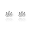 Серьги Lotus "Good Things Lotus Lotus" для женщин, которые можно не снимать, простой нишевый дизайн, новый стиль