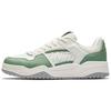 Full Score Synthetic Leather Trendy Retro Fashion Comfortable Non-Slip Wear-Resistant Low-Top Skate Shoes Women Sneaker White Green 122448032-3