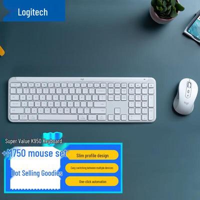 Logitech Беспроводной комбо-набор клавиатура и мышь MK235