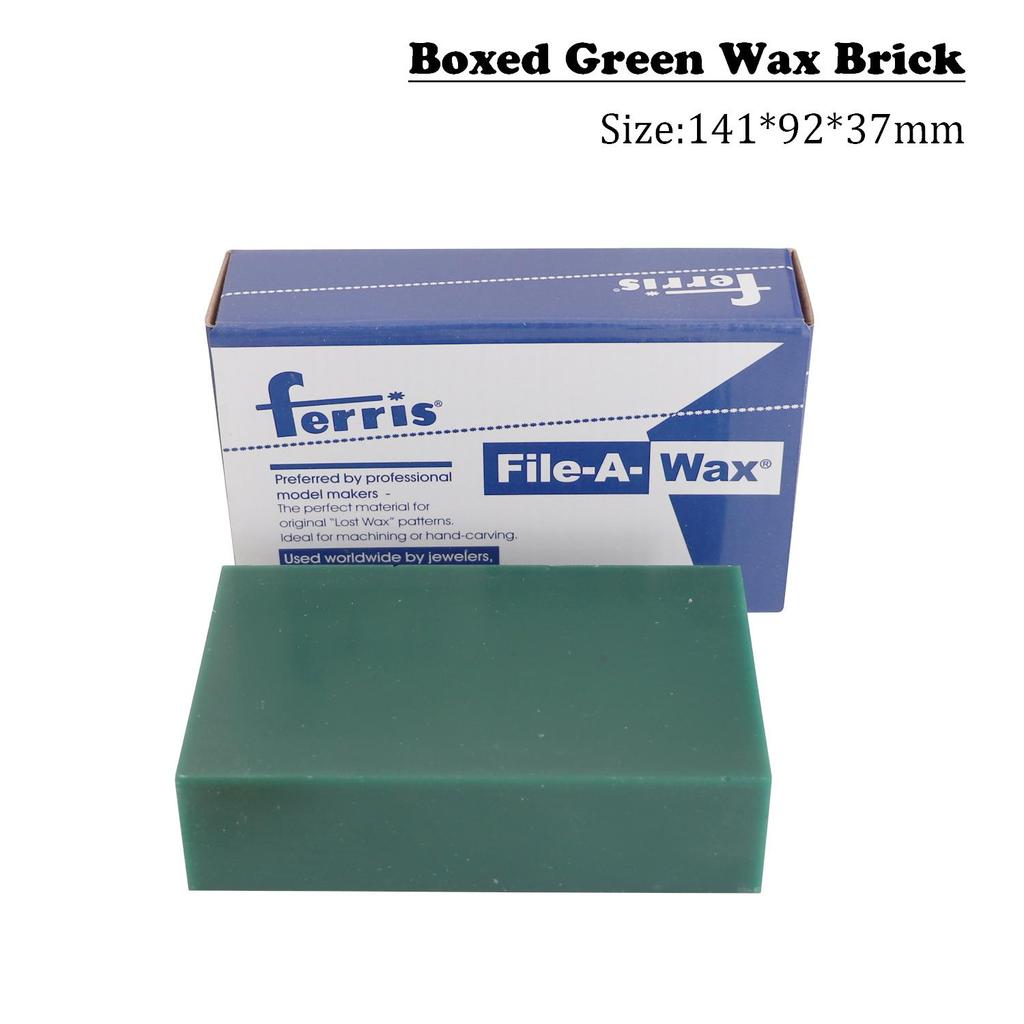 Ferris Carving Wax Block Blue/Green Jewelry Wax Engraving Working Wax Model Design
