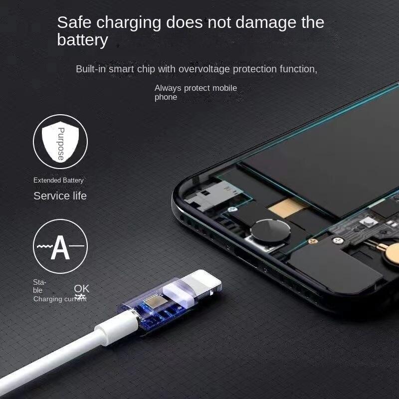 Кабель передачи данных Apple 14Promax/13iPhone12/11, зарядный кабель USB-интерфейс, универсальный 8P/XR/X