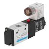 1pc Pneumatic Solenoid Valve 3 Way 2 Position Type G1 4 0.15    0.8 MPa (AC220V)
