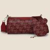 2025 Women's Chic Cylinder Pillow Bag - Versatile Crossbody with Wide Strap
