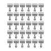 30pcs Orthodontic Crimpable Hook Portable Stainless Steel Dental Crimpable Hook Accessory for Arch Wire