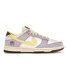 Женские кроссовки Dunk Low Premium Lilac Bloom Фиолетовые нежно-желтые паруса FB7910-500